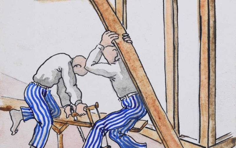 Prace i dokumenty Waldemara Nowakowskiego w zbiorach Muzeum Auschwitz