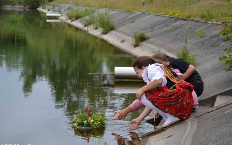 Noc świętojańska, czyli Wianki ponownie w Broszkowicach