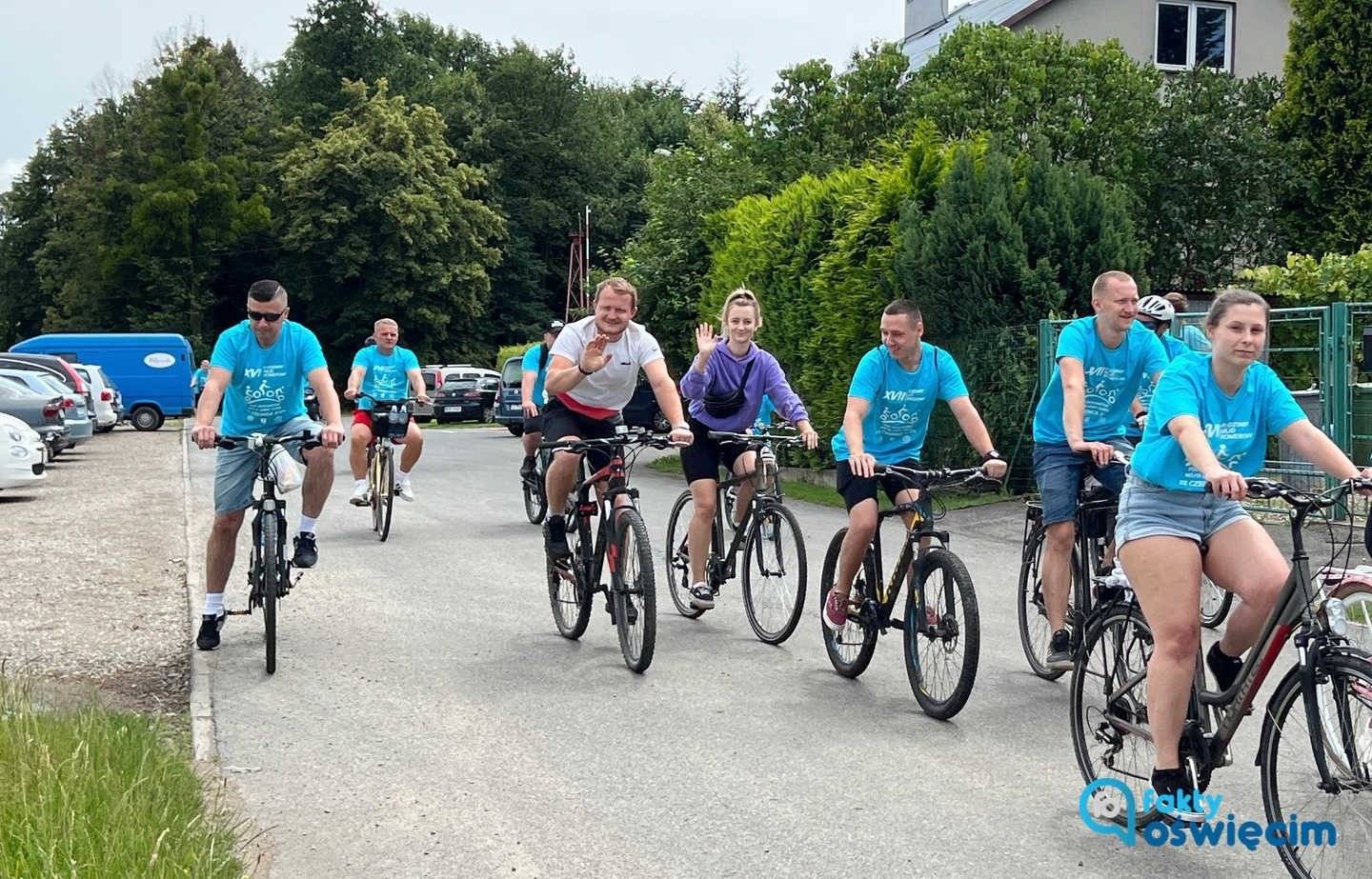 Dni Osieka rozpoczęły się od rajdu rowerowego – FOTO