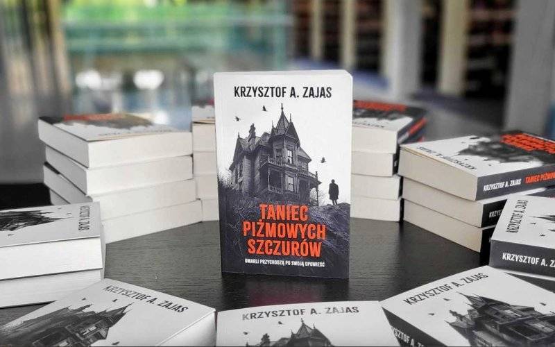 Krzysztof A. Zajas opowie o swojej najnowszej powieści