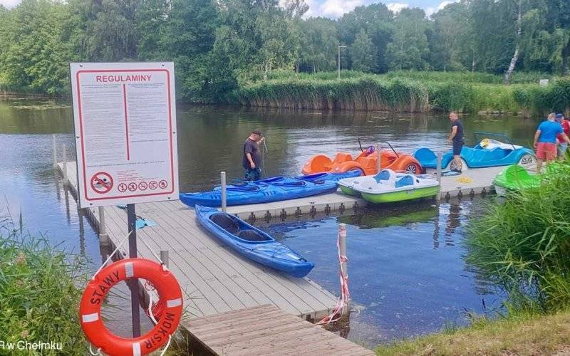W Chełmku już działa przystań wodna. Sprawdź szczegóły – FOTO