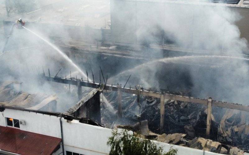 Strażacka akcja w Malcu cały czas trwa – FILM, FOTO