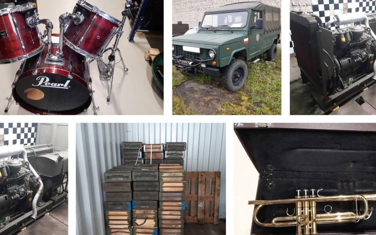Wojsko się wyprzedaje. Samochody, instrumenty i więcej – FOTO