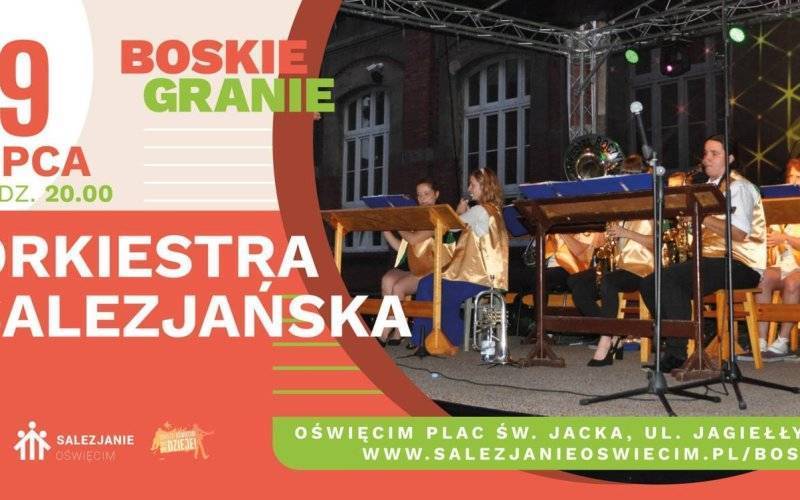Boskie Granie 2024. Na scenie orkiestra salezjańska