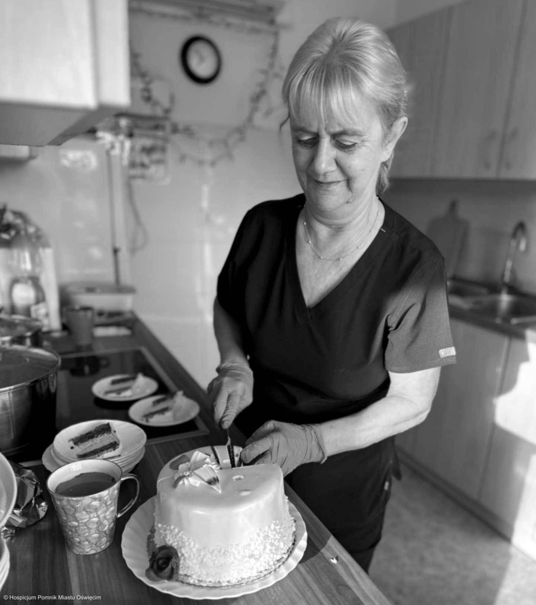 W hospicjum pracowała od samego początku. Anioł poszedł do nieba.