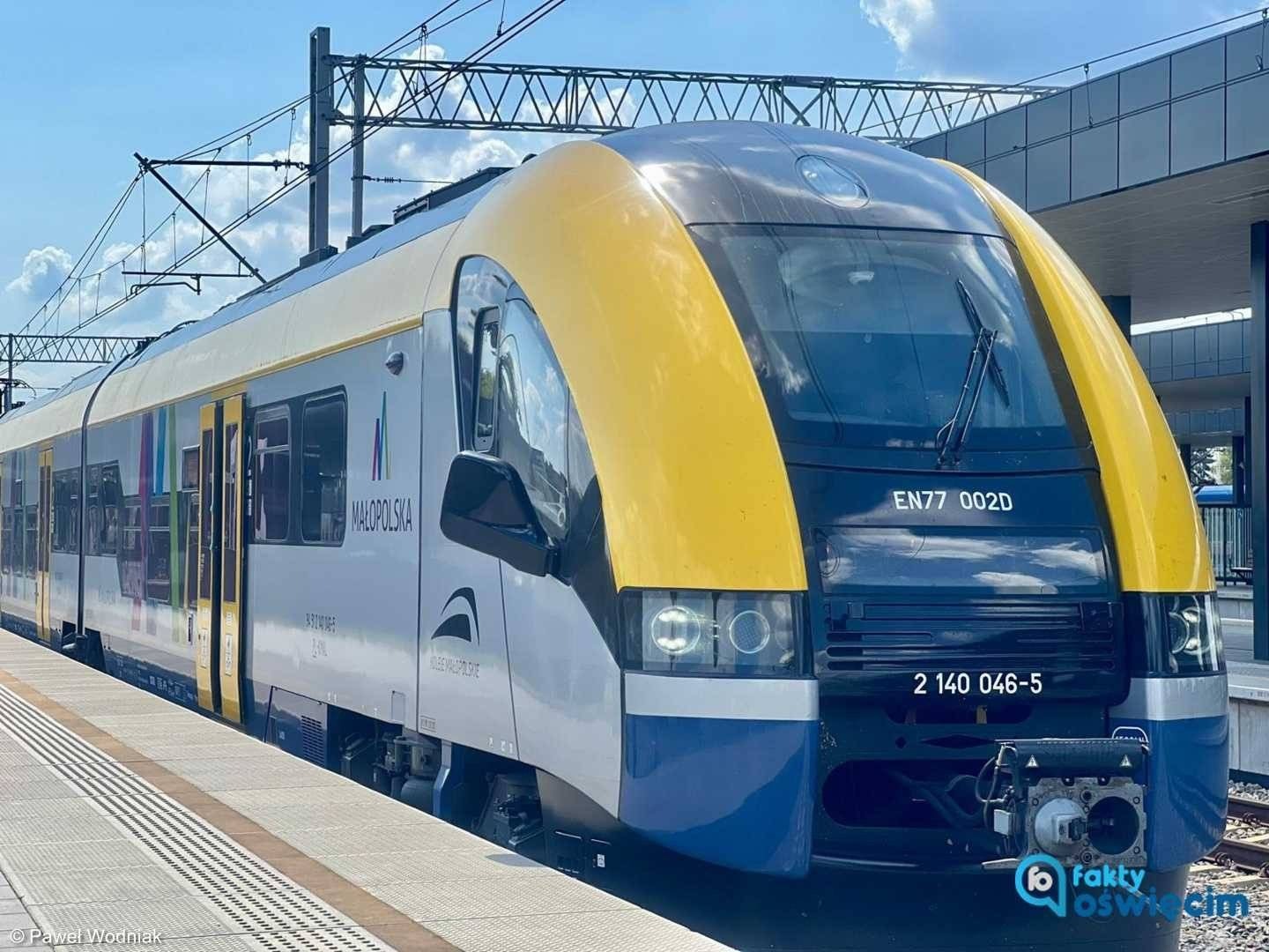 Podróż z Oświęcimia do Krakowa bardziej komfortowa