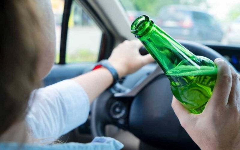 Jechała zygzakiem, bo prowadziły ją promile