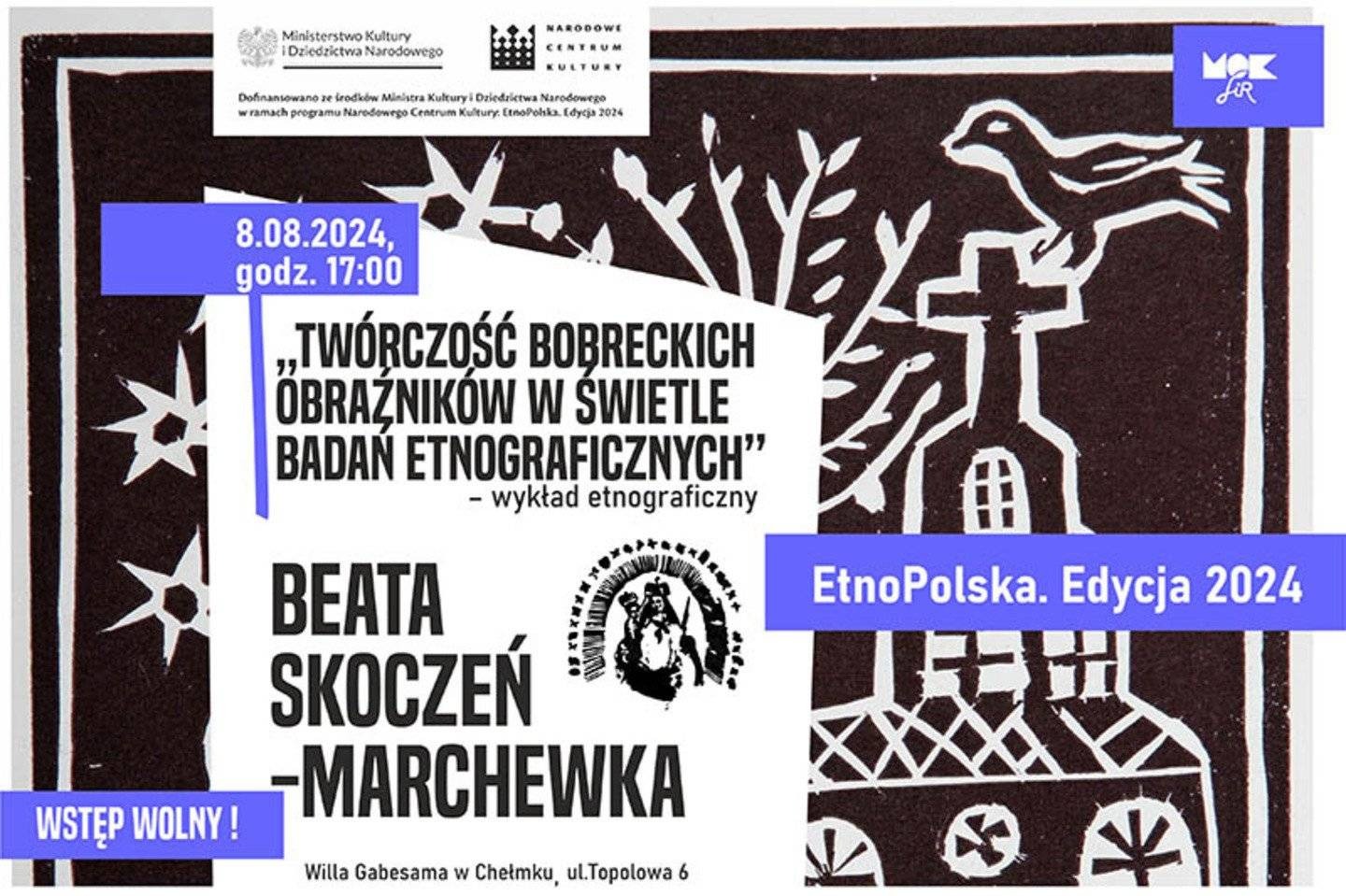 Beata Skoczeń-Marchewka o twórczość bobreckich obraźników