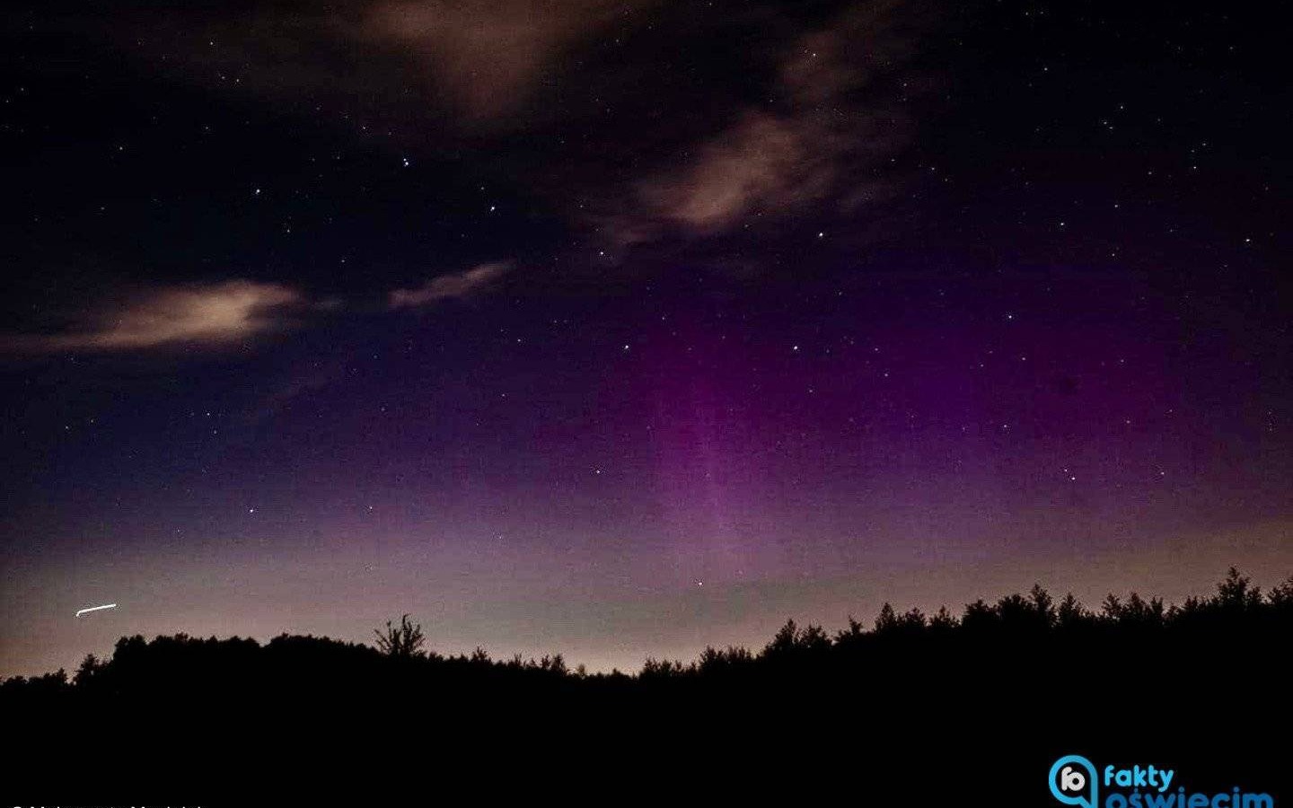 Wyjątkowa noc perseidowo-zorzowa nad Harmężami – FILM