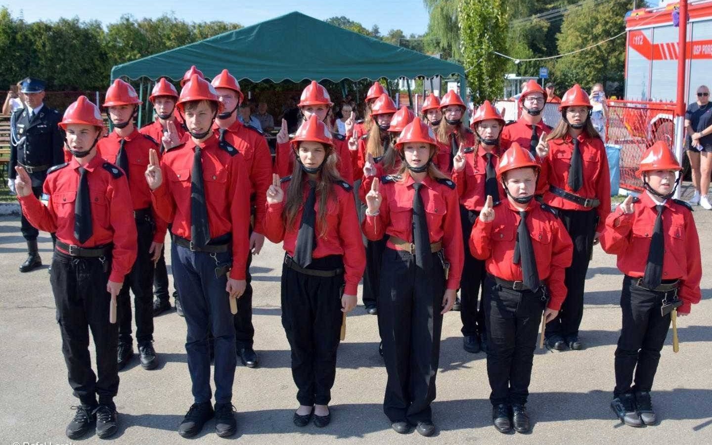 Druhowie z Poręby Wielkiej i Zasola świętowali urodziny – FOTO
