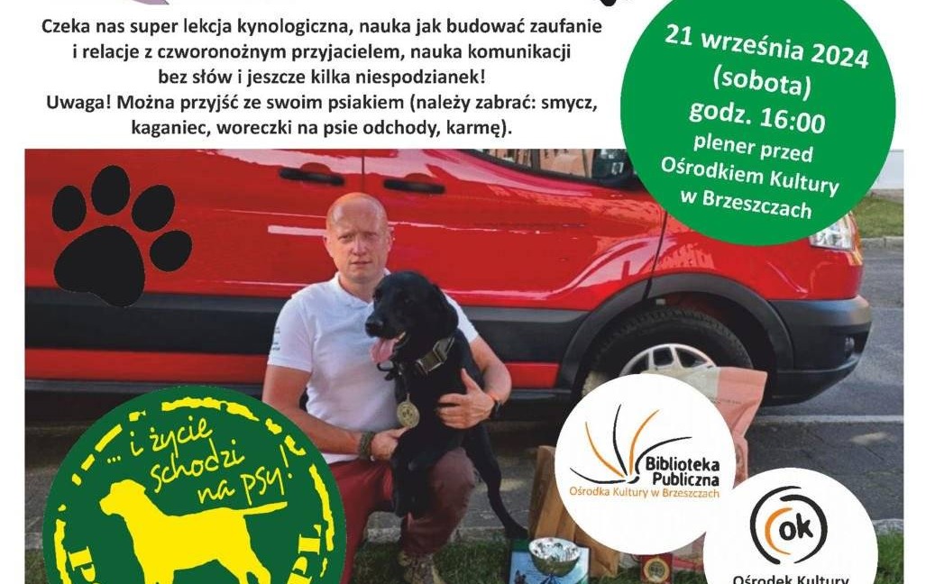 Lekcja na 4 łapy z Jerzym Hermą. Zaufanie i relacja z psem