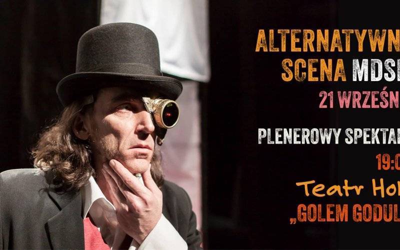 Plenerowy spektakl „Golem Godula” w ogrodach oświęcimskiego MDSM