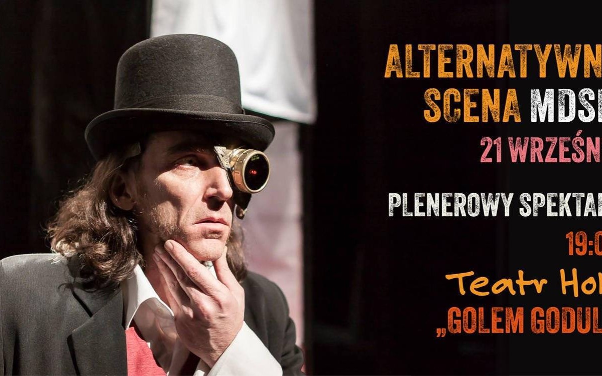 Plenerowy spektakl „Golem Godula” w ogrodach oświęcimskiego MDSM