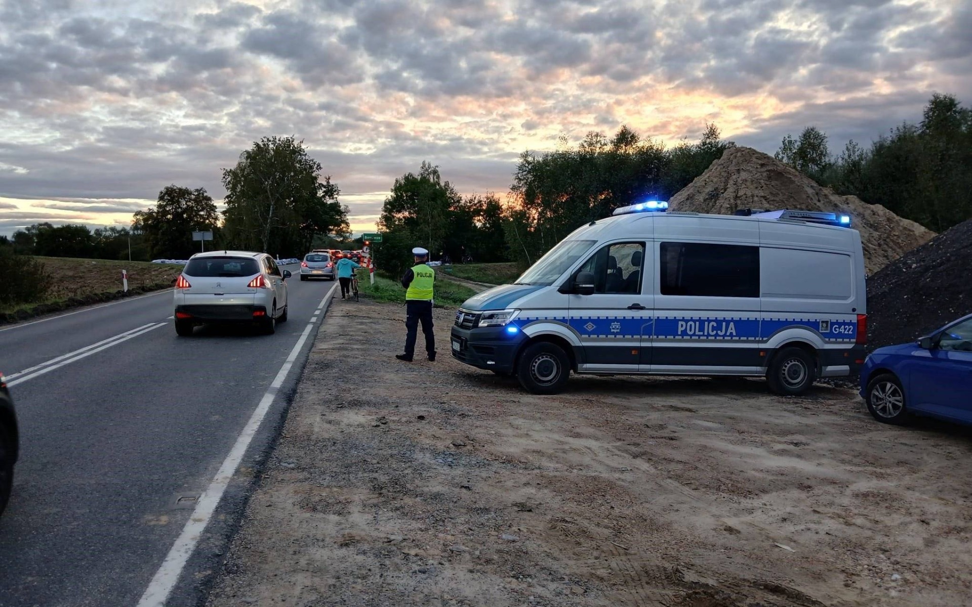 Ruch na moście nad Wisłą w Brzeszczach przywrócony