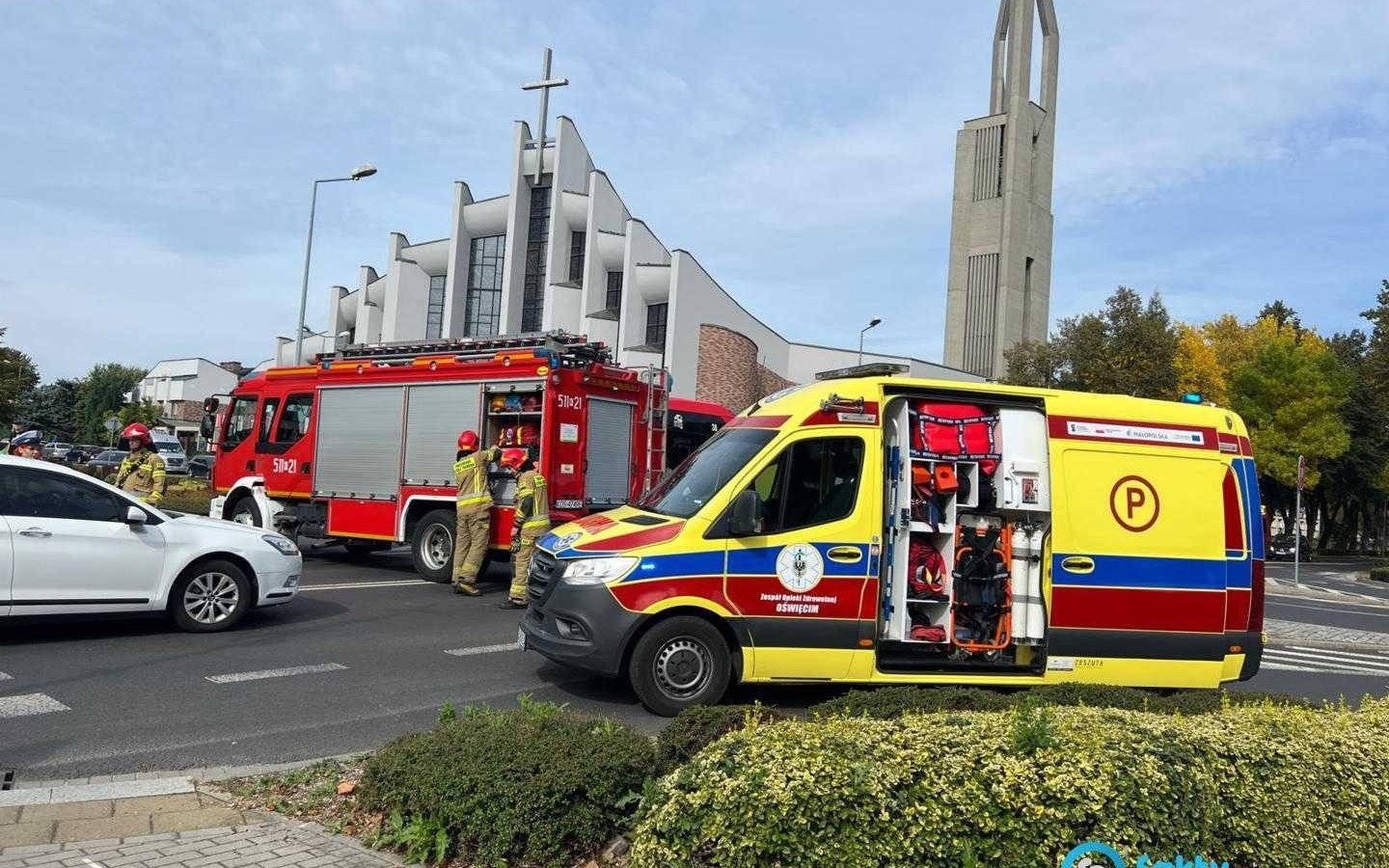 Znów wypadek na skrzyżowaniu Śniadeckiego i Tysiąclecia – FOTO