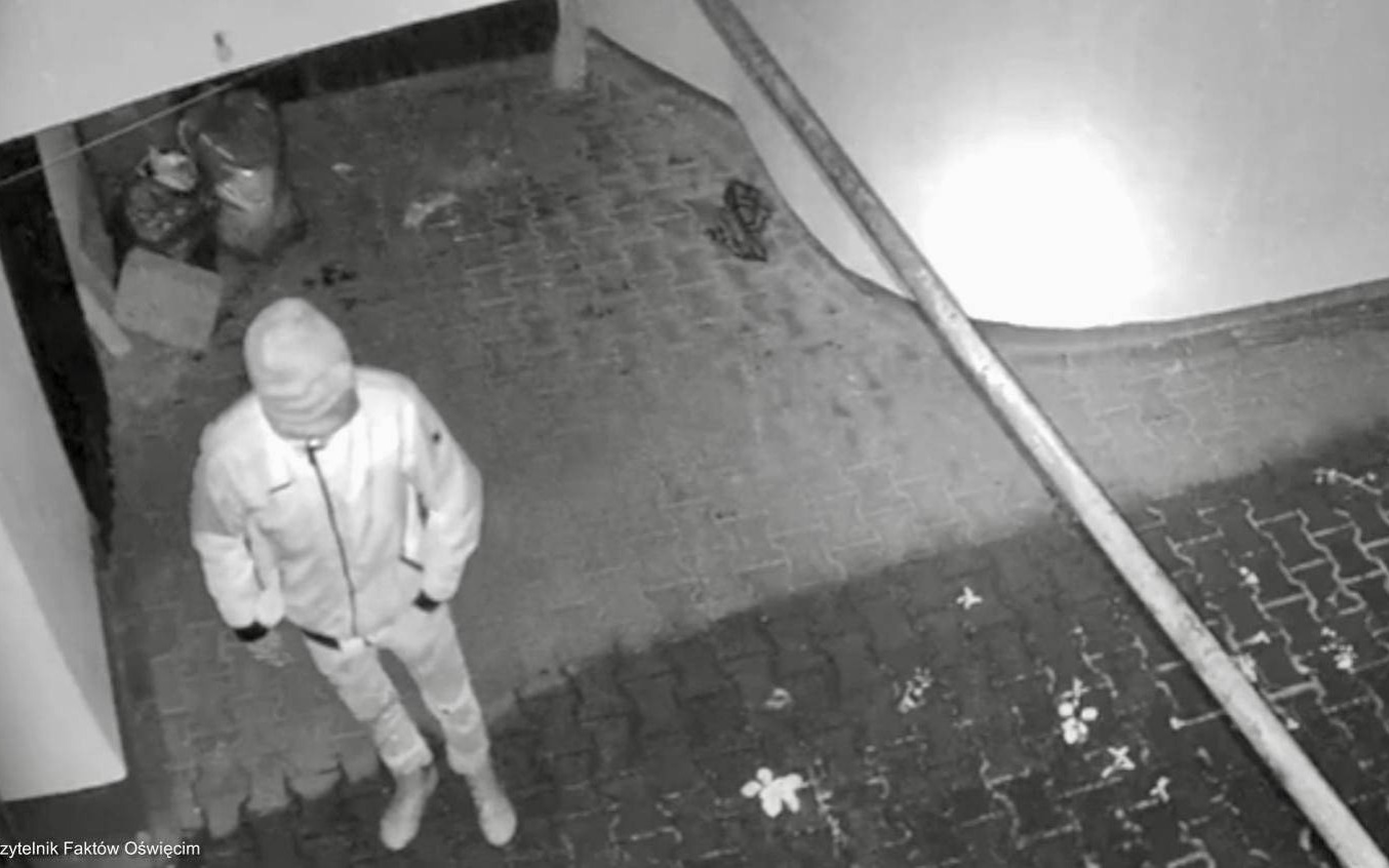 Złodziej w Broszkowicach. Apel mieszkańca o ostrożność – FILM