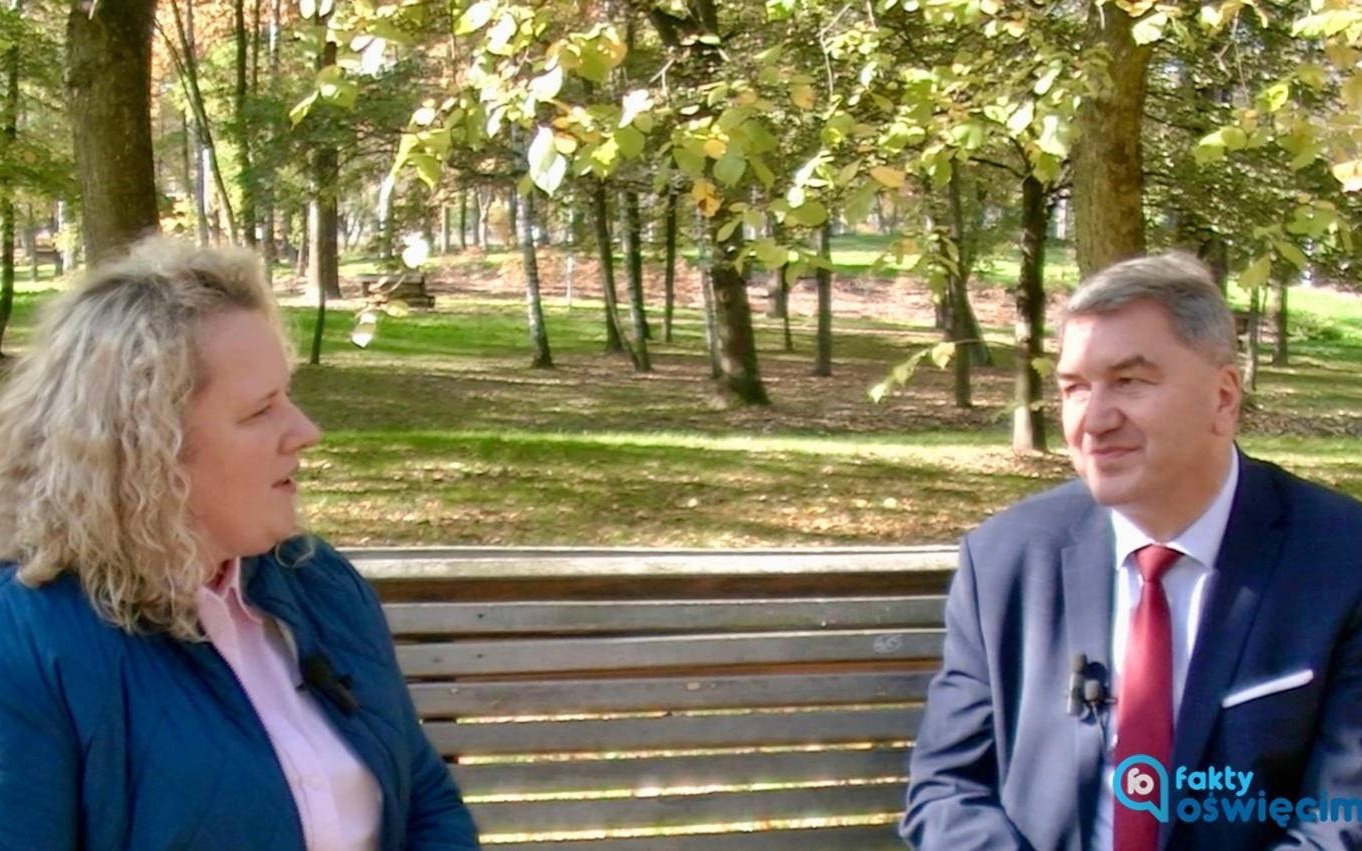 Prezydent Oświęcimia o pracy, pasjach i równowadze życiowej – FILM, AUDIO