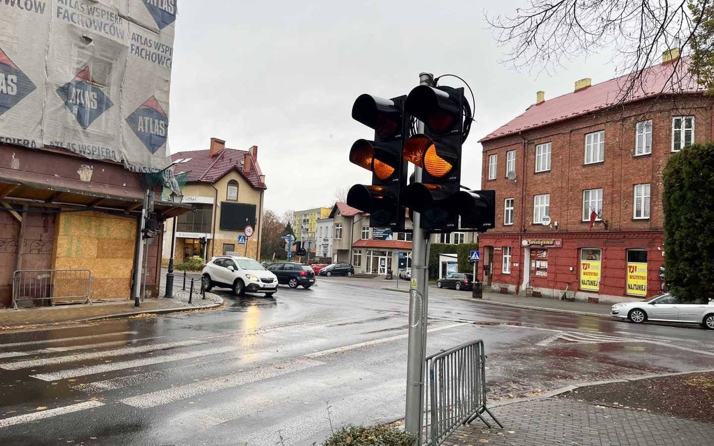 Znowu awaria świateł na głównej arterii Oświęcimia – FILM