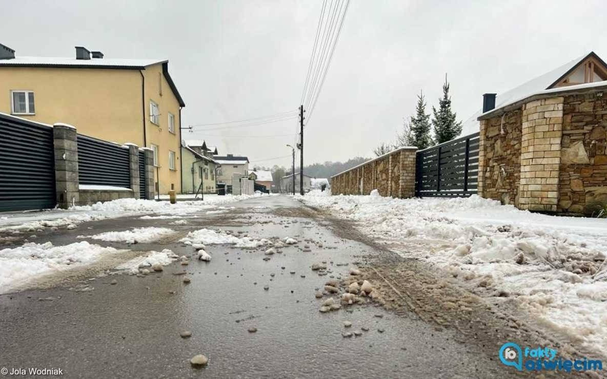 Gołoledź i ostrzeżenia meteo w powiecie oświęcimskim