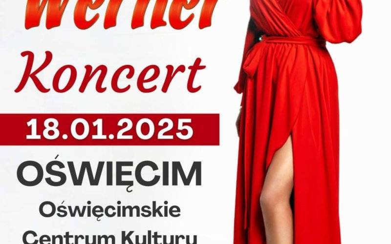 Teresa Werner z koncertem w Oświęcimiu „Marzeniami do sukcesu”