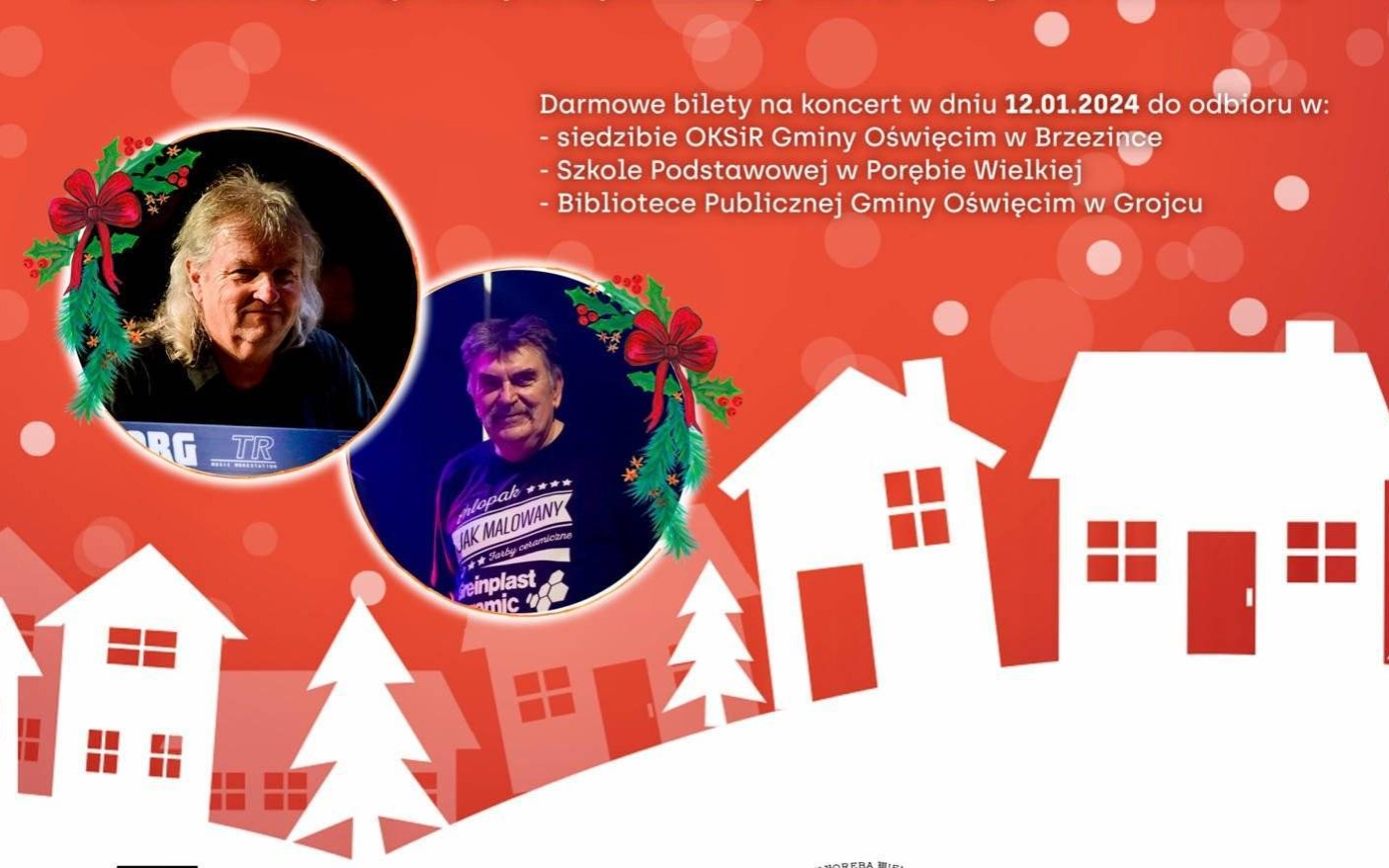 Moje Betlejem – koncerty z muzyką Skaldów w Porębie Wielkiej i Grojcu