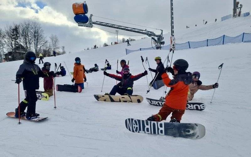 Powiatowe Igrzyska Dzieci i Młodzieży oraz Licealiada w Snowboardzie