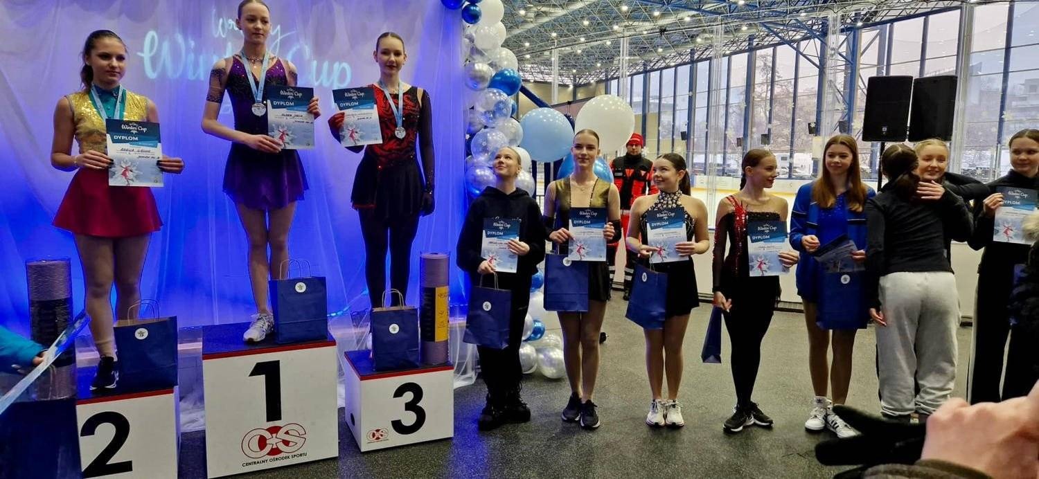 Oświęcimscy łyżwiarze w Warszawie i Turynie – FOTO