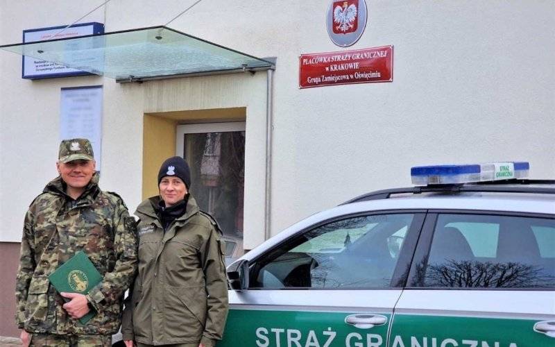 Straż graniczna od piątku z siedzibą w Oświęcimiu