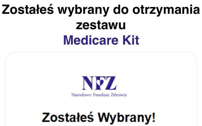 Oszuści podszywają się pod NFZ i próbują wyłudzić pieniądze
