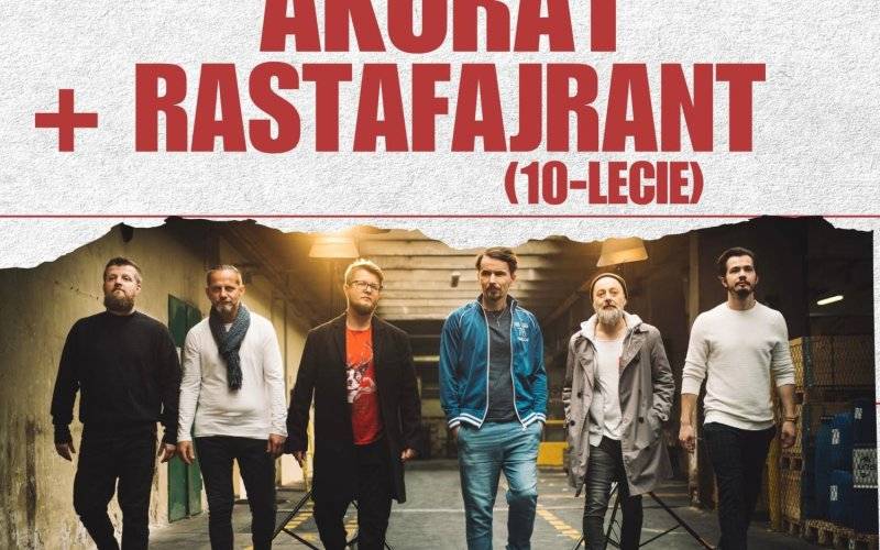 Rozdaliśmy podwójne zaproszenia na koncert Akurat i Rastafajrant