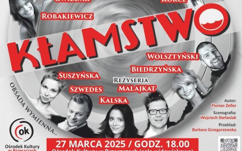 Miłość, tajemnice i humor. Rozdaliśmy bilety na spektakl „Kłamstwo”