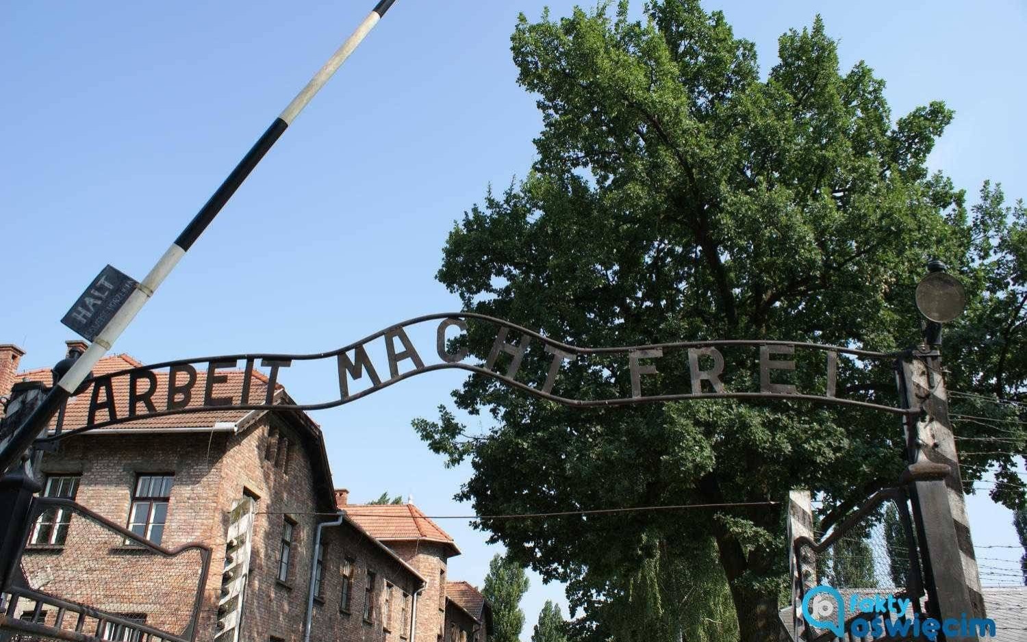 17-letni Żyd hajlował przed bramą Arbeit macht frei