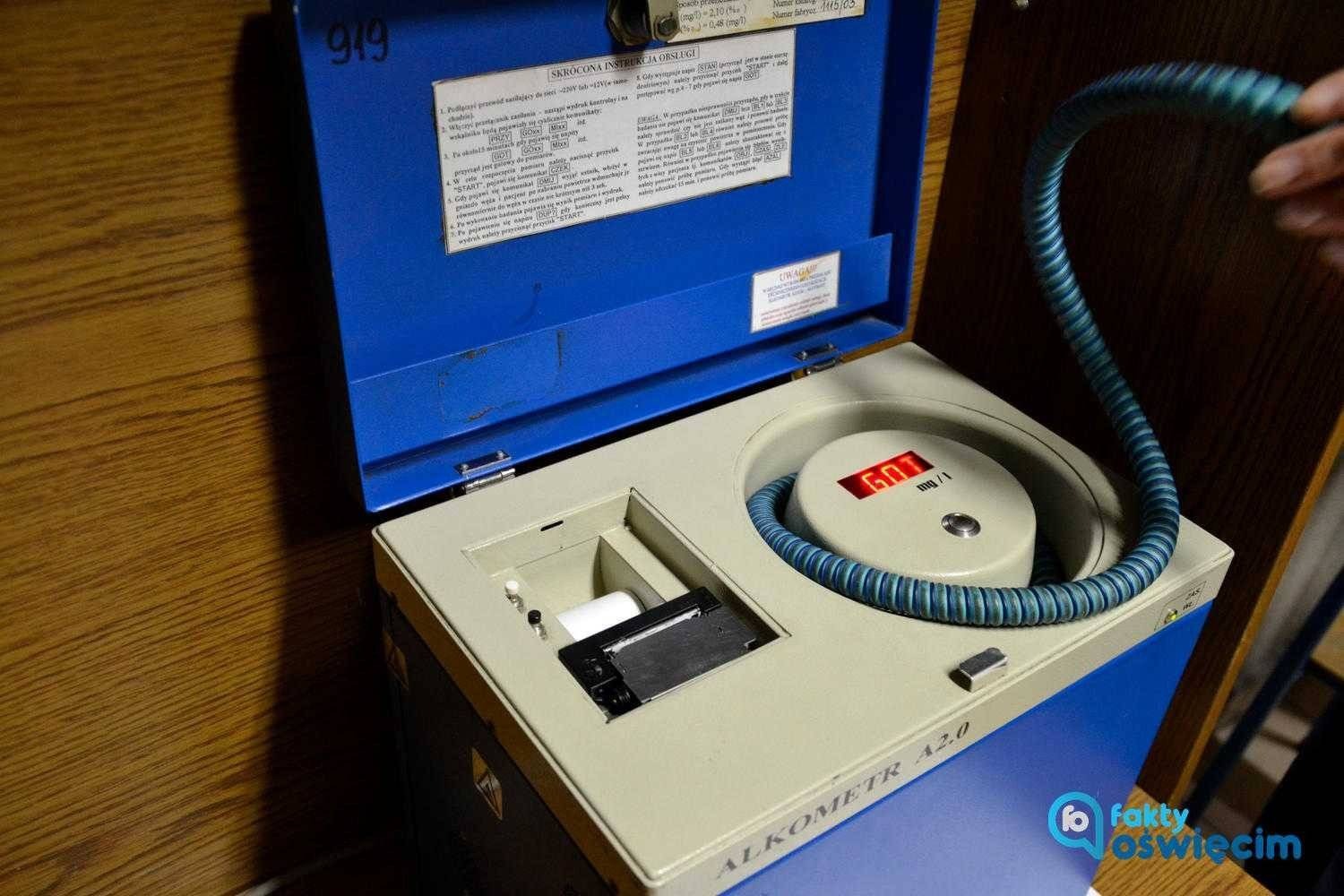 Z prawie trzema promilami przyjechał po wódkę i winogrona