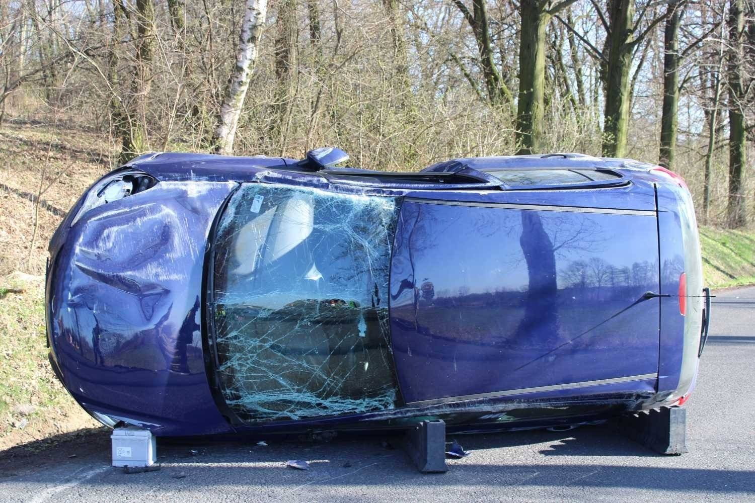 Wymuszenie pierwszeństwa przyczyną wypadku w Osieku – AKTUALIZACJA