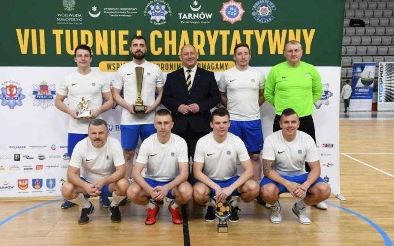 Najlepsi piłkarze służb mundurowych są z Oświęcimia – FOTO