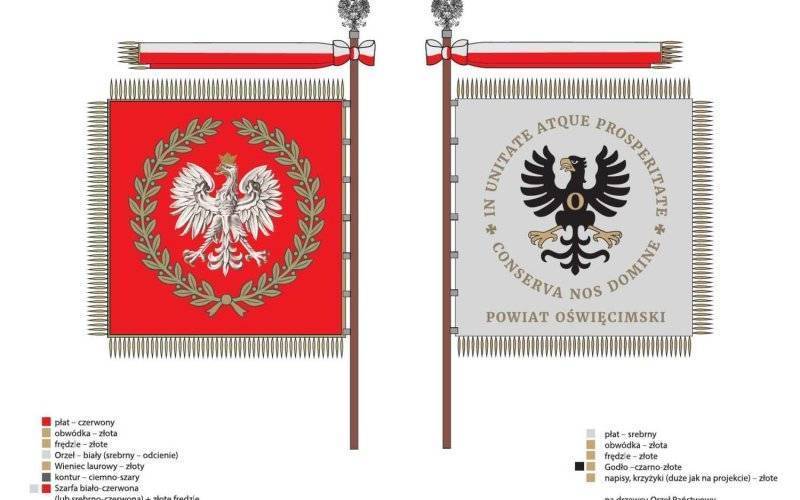Powiat oświęcimski będzie miał sztandar