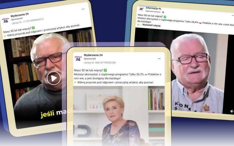 Fałszywy Lech Wałęsa oferuje Polakom po trzy tysiące złotych