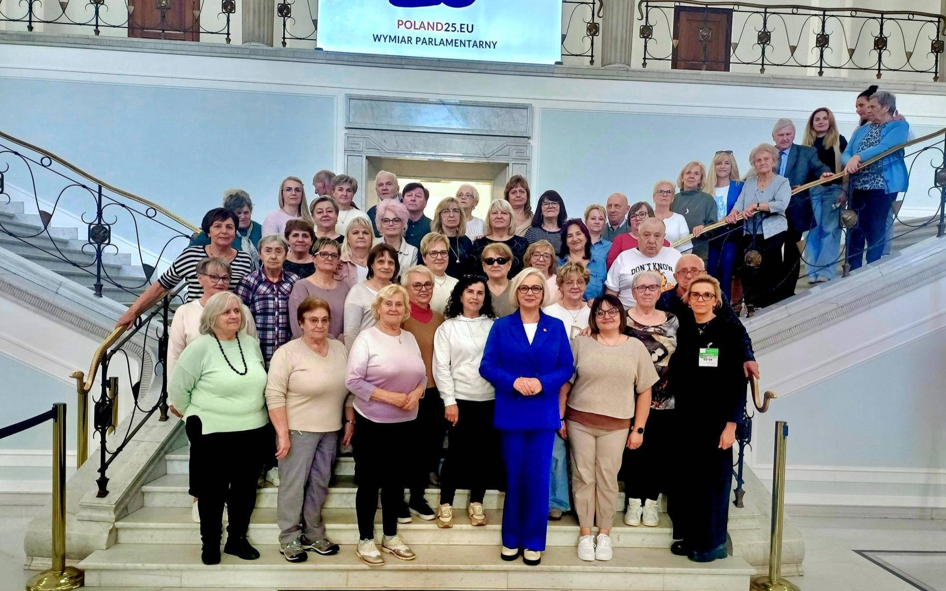 Sejm od kuchni i spacer nad Wisłą. Niezapomniany dzień seniorów