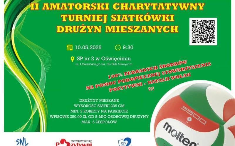 Charytatywny mecz siatkarzy dla Natalki z Głębowic