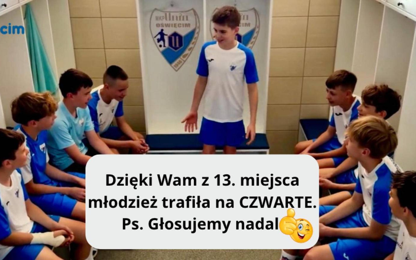 Oświęcimianie w czołówce. Głosujmy codziennie – FILM