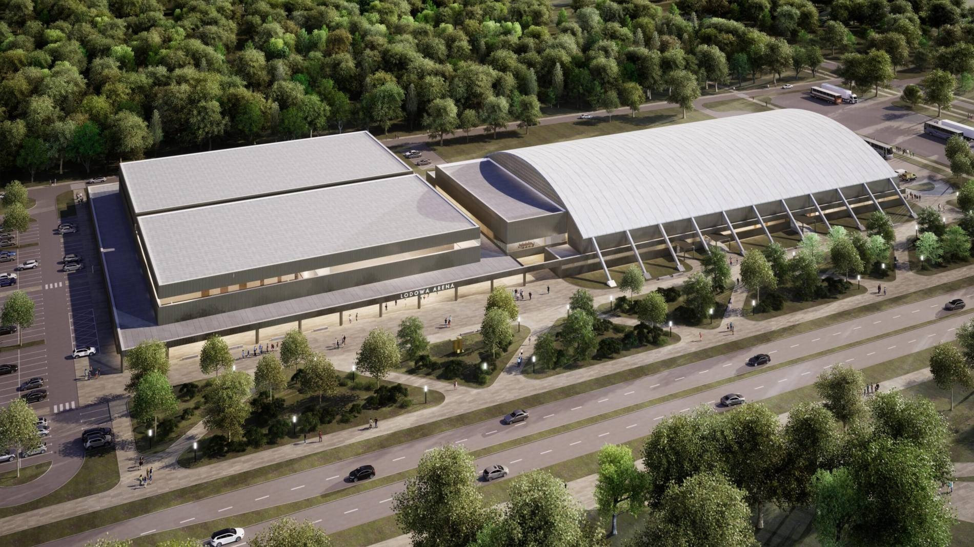 Hala lodowa z pozwoleniem na budowę. Czas na pieniądze – FOTO