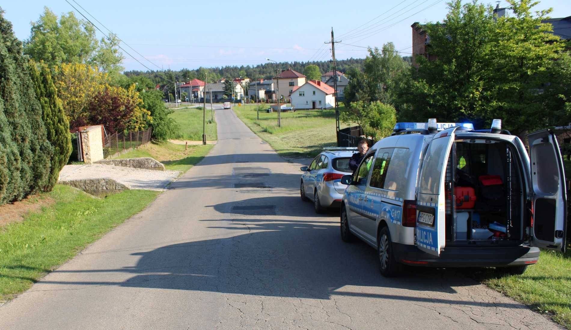 Przewrócił się na hulajnodze i stracił przytomność