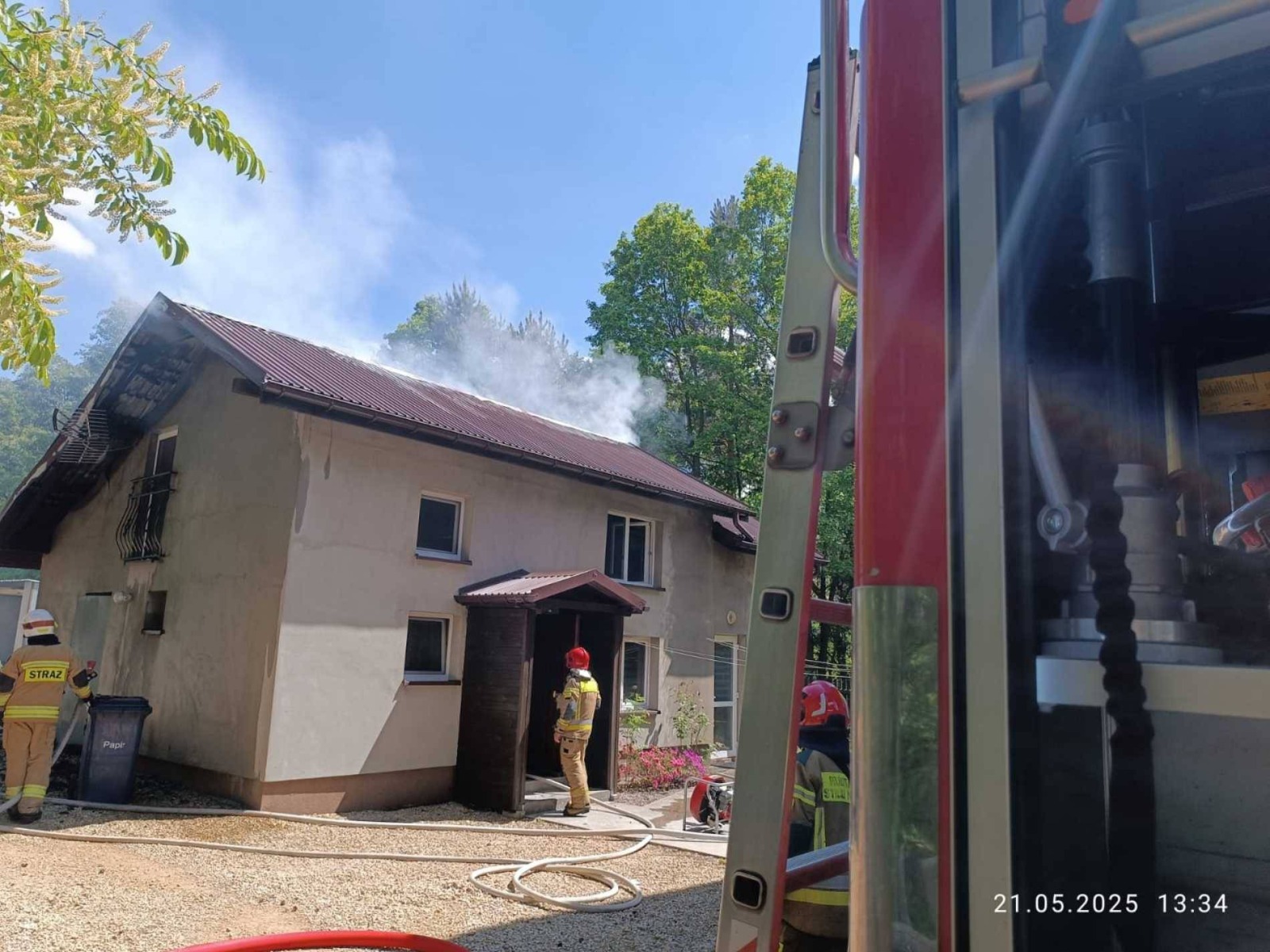 Z ostatniej chwili: Pożar domu w Gorzowie
