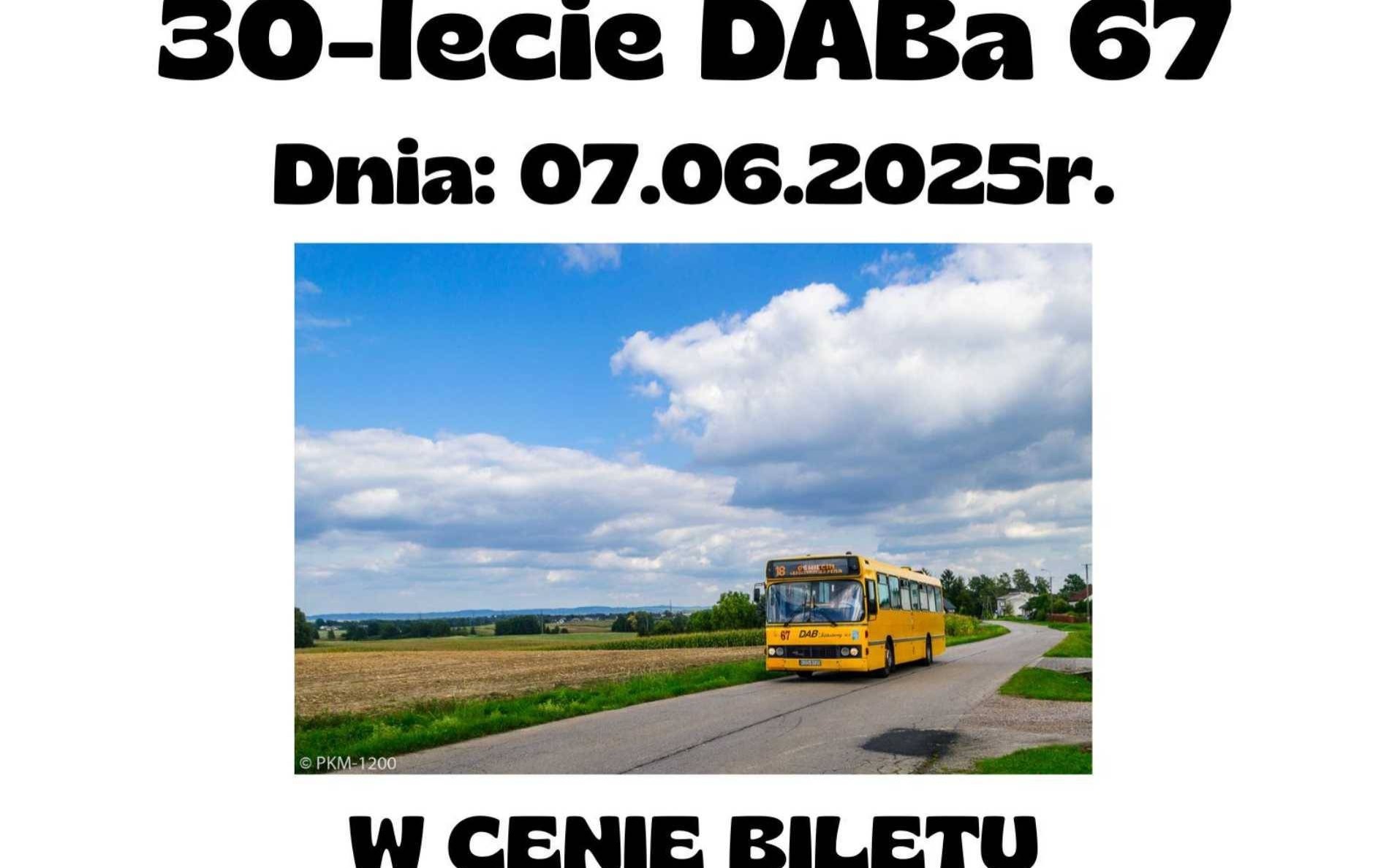 30-lecie autobusu. Takie rzeczy tylko w Oświęcimiu