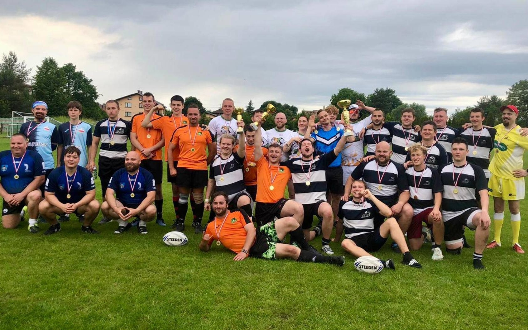 Promocja rugby przy Sportowej w Brzezince