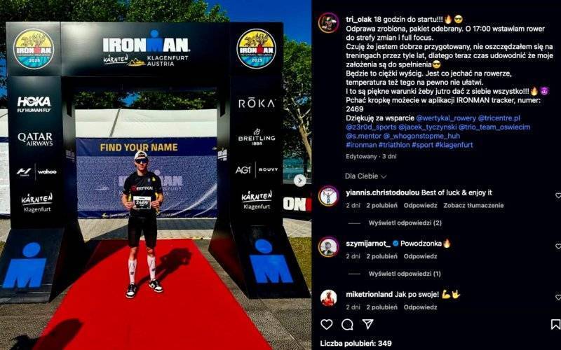 Debiut na pełnym dystansie w złotym kolorze – FOTO