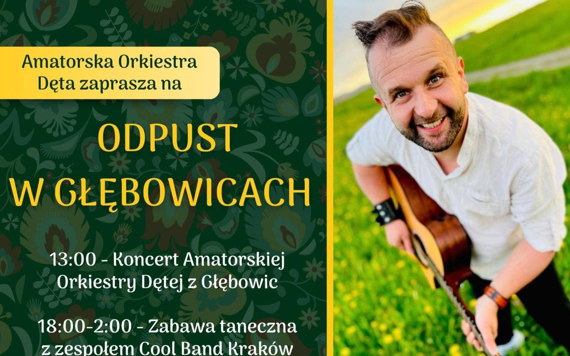 Odpust w Głębowicach. Gwiazdą wieczoru Paweł Gołecki