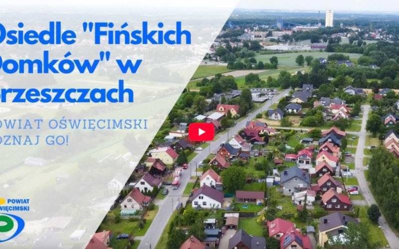 Domki Fińskie, niezwykłe osiedle dla górników w Brzeszczach. Powiat Oświęcimski – Poznaj GO! – FILM