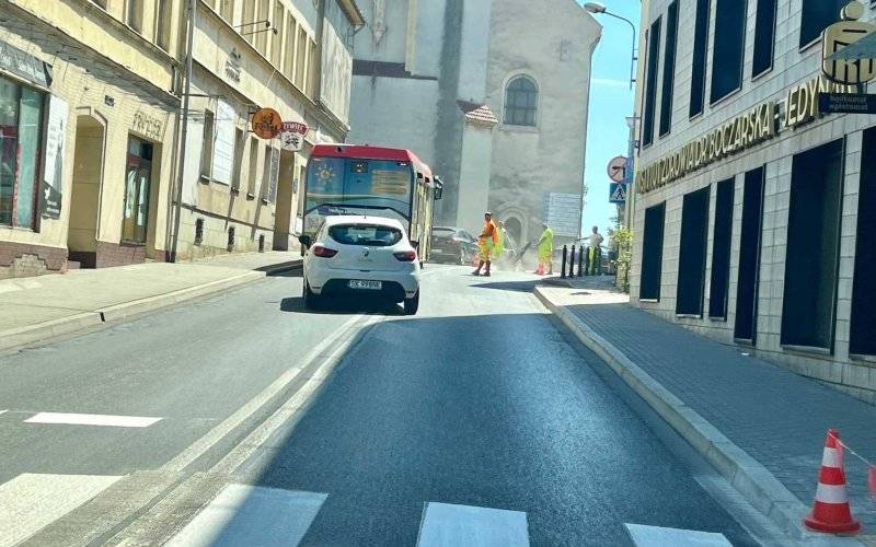 Ma być bezpieczniej dla pieszych między kościołem a mostem