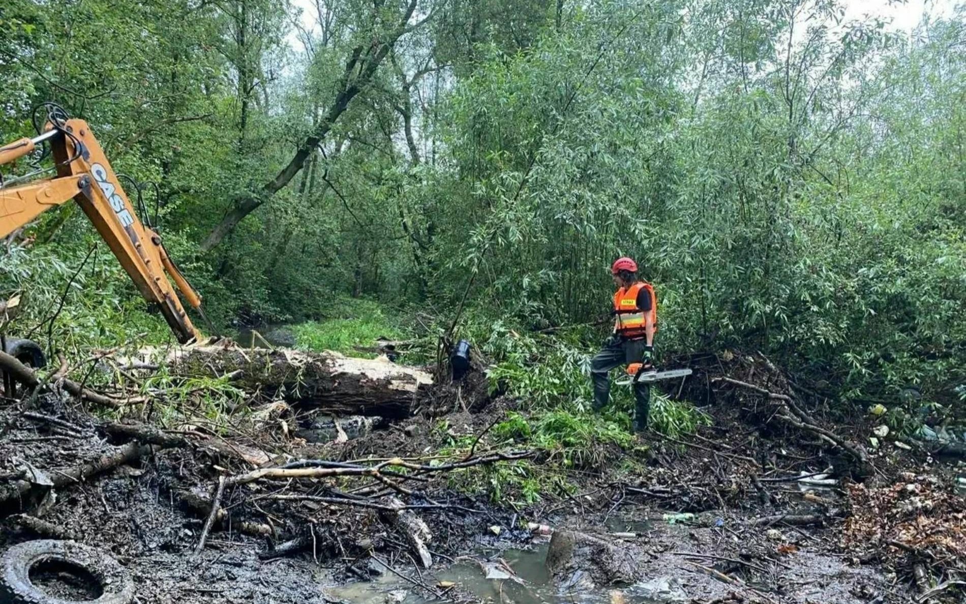 Bulówka udrożniona przez strażaków z Bulowic – FOTO